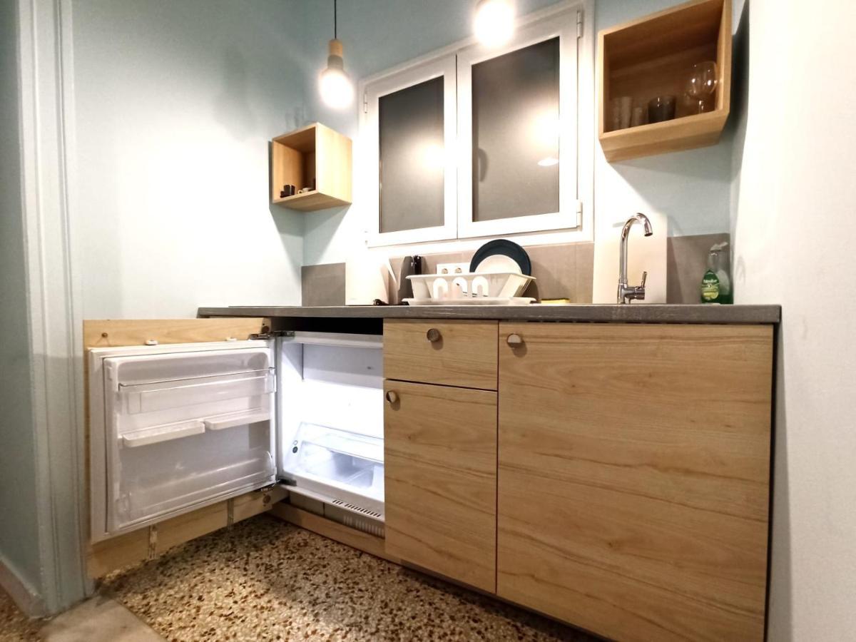 Ferienwohnung Rustic Studio Athen Exterior foto